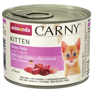 Animonda Carny Kitten Baby Pate 200 Gramm Katzennassfutter Begrenztes Angebot
